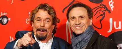 Juan Muñoz y José Mota formaban el dúo Cruz y Raya Juan Muñoz y José Mota formaban el dúo Cruz y Raya