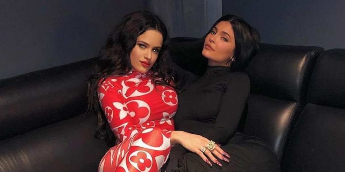 Rosalía y Kylie Jenner