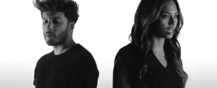 Blas Cantó y NIA en el vídeo de 'Cúrame' Blas Cantó y NIA en el vídeo de 'Cúrame'