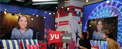 Melanie C en 'yu Music', con Lorena Castell y Carlos Marco Melanie C en 'yu Music', con Lorena Castell y Carlos Marco