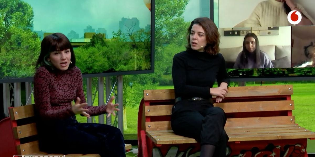 Leonor Martín y Angy Fernández en yu