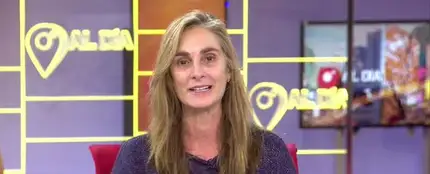 La presentadora Marta Reyero La presentadora Marta Reyero