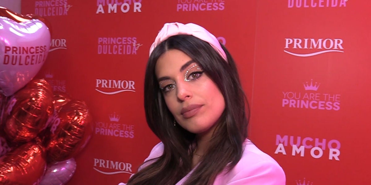 Dulceida durante un evento en Madrid