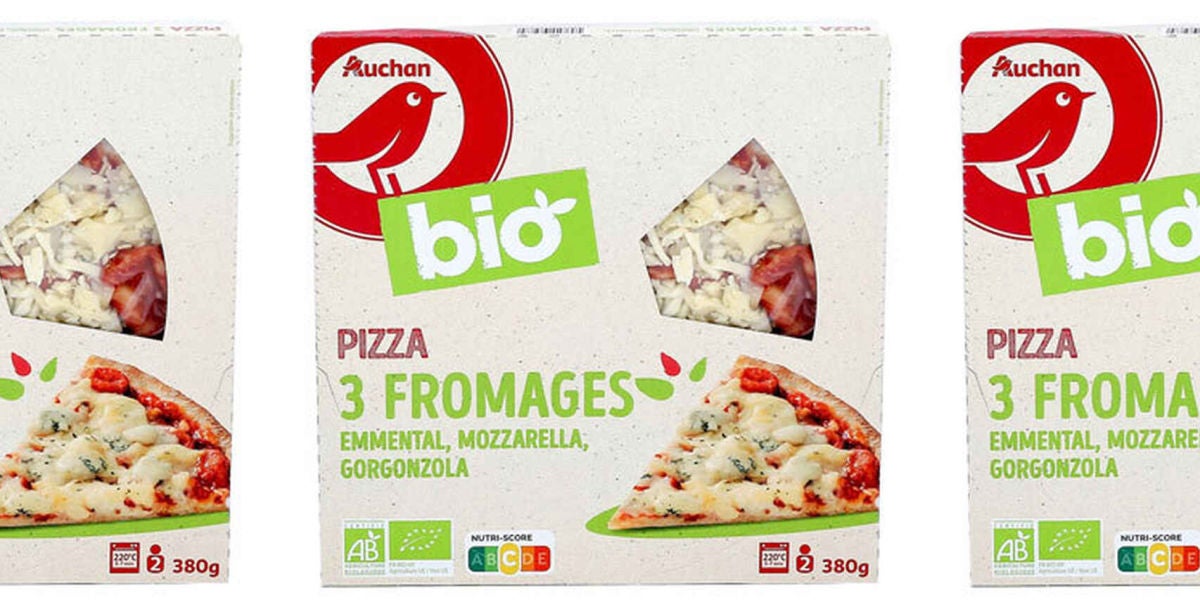 Formato de la pizza de AlCampo afectada por Listeria