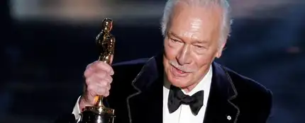 El actor Christopher Plummer, con un Oscar El actor Christopher Plummer, con un Oscar