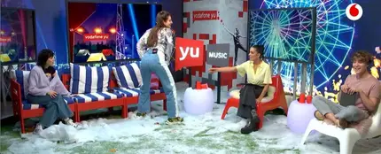 'yu Music' con Lorena Castell, Carlos Marco, Sandra Delaporte y Angy Fernández. 'yu Music' con Lorena Castell, Carlos Marco, Sandra Delaporte y Angy Fernández.