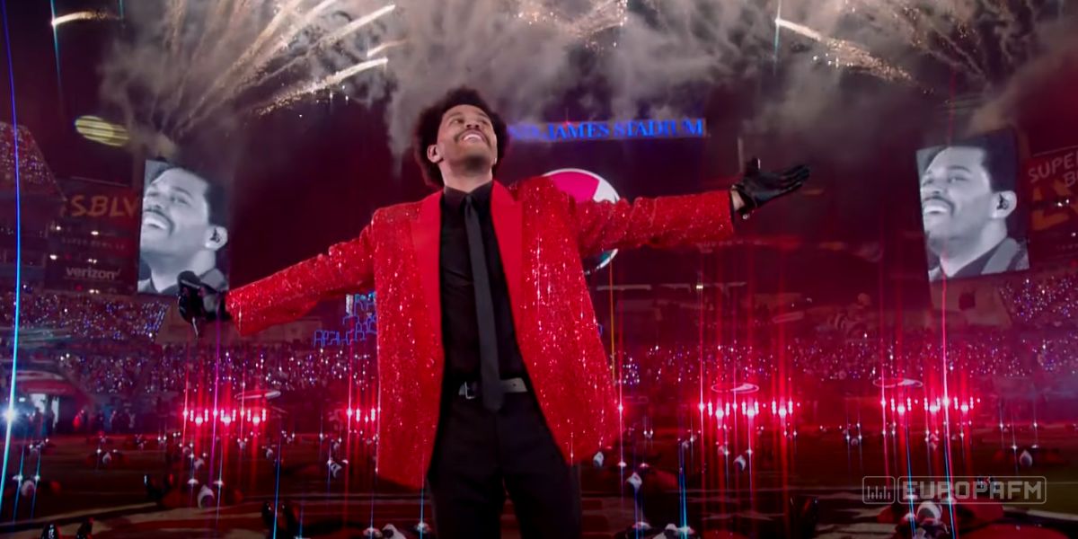 The Weeknd en la Super Bowl 2021