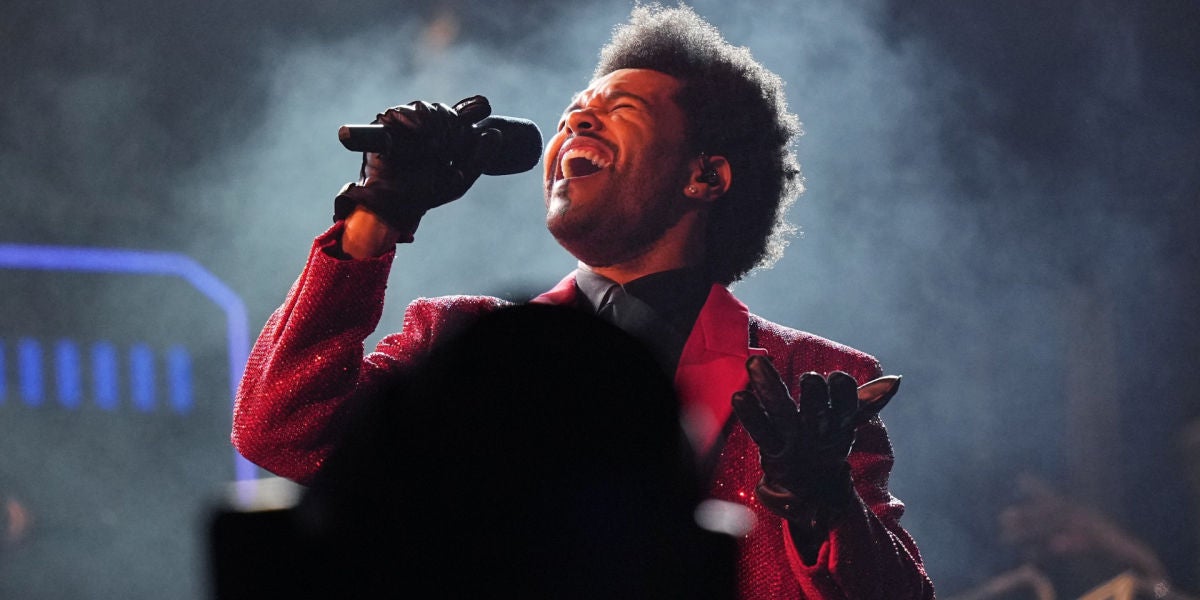 The Weeknd en la Super Bowl