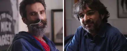 Pau Donés y Jordi Évole en 'Eso que tú me das' Pau Donés y Jordi Évole en 'Eso que tú me das'