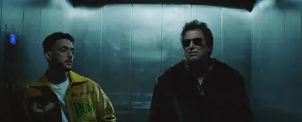C Tangana junto con Andrés Calamaro en el videoclip de 'Nominao', canción del artista en colaboración con Jorge Drexter C Tangana junto con Andrés Calamaro en el videoclip de 'Nominao', canción del artista en colaboración con Jorge Drexter
