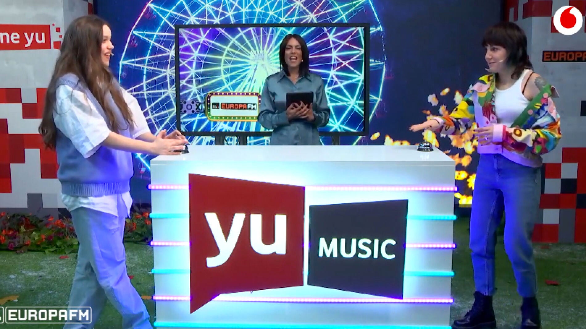 Eva B y Angy Fernández se enfrentan en 'Adivina la canción'.