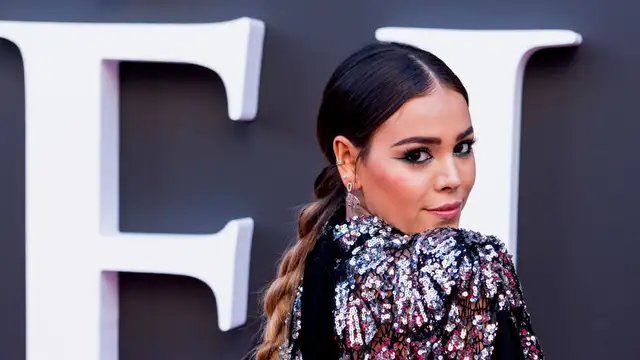 Danna Paola en el estreno de la última temporada de Élite de Netflix