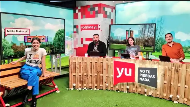 Maika Makovsi visita yu No te pierdas nada