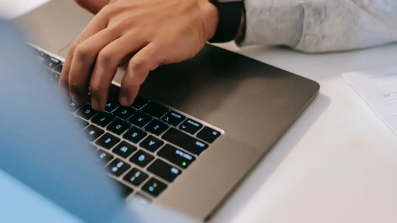 Teclado de un portátil Teclado de un portátil