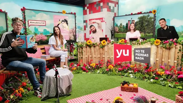 Almudena Cid visita yu No te pierdas nada