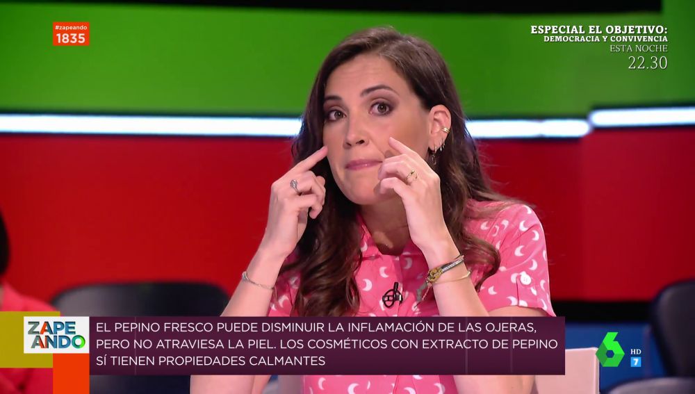 ¿Pepino para las ojeras? Boticaria García explica la realidad detrás de esta práctica viral