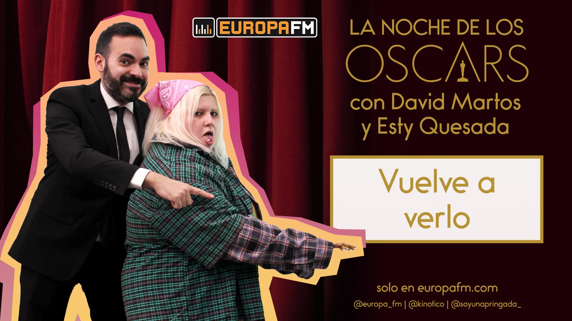 La noche de los Oscar - Con David Martos y Esty Quesada