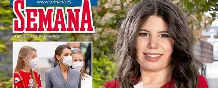 Carla Vigo, en la portada de la revista 'Semana' Carla Vigo, en la portada de la revista 'Semana'