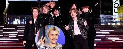 Justin Bieber y BTS, ¿colaboración a la vista? Justin Bieber y BTS, ¿colaboración a la vista?