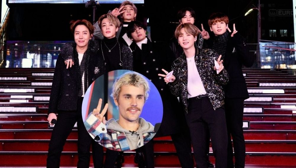 Justin Bieber y BTS, ¿colaboración a la vista?