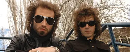 Leiva y Rubén Pozo, miembros de Pereza Leiva y Rubén Pozo, miembros de Pereza