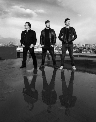 Martin Garrix y Bono y The Edge de U2 Martin Garrix y Bono y The Edge de U2