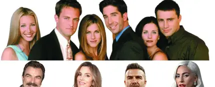 Los 18 invitados de 'Friends' Los 18 invitados de 'Friends'