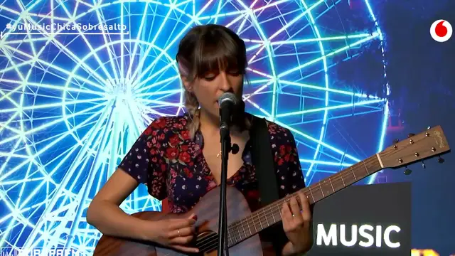 Chica Sobresalto canta 'Dopamina' en 'yu Music'