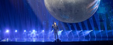 Blas Cantó en el ensayo de Eurovisión