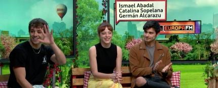 Catalina Sopelana, Ismael Abadal y Germán Alcarazu 