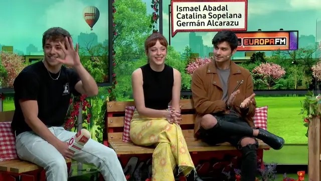 Catalina Sopelana, Ismael Abadal y Germán Alcarazu