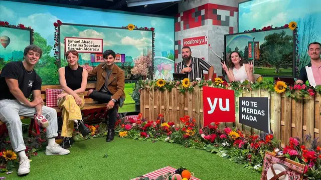 Catalina Sopelana, Ismael Abadal y Germán Alcarazu en yu