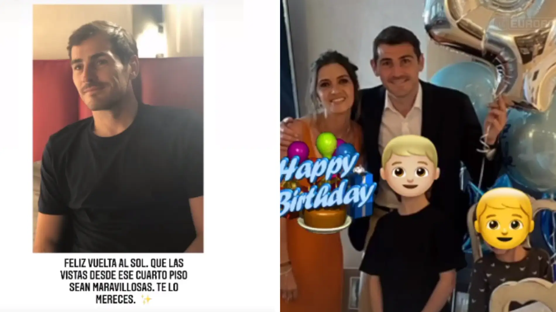 Iker Casillas celebra su cumpleaños junto a Sara Carbonero