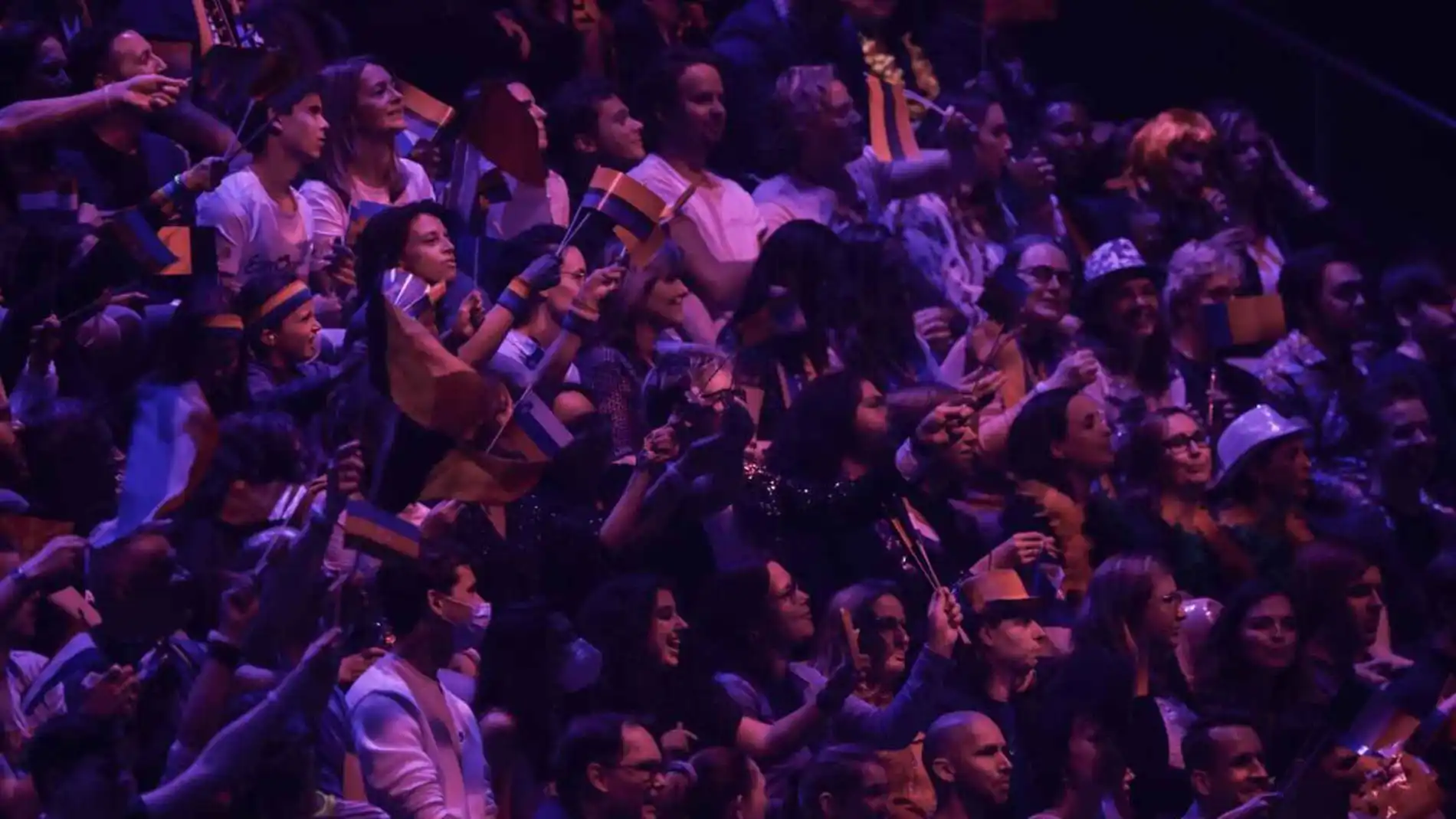 Por qué el público de Eurovision está sin mascarilla Por qué el público de Eurovision está sin mascarilla
