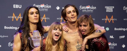 Damiano David, el líder de Maneskin que ha arrasado en Eurovisión 2021