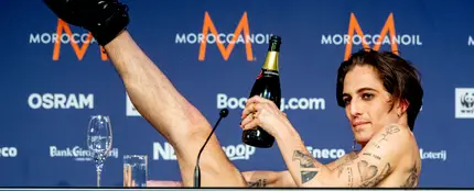 Damiano David desmiente que esnifase coca durante la final de Eurovisión Damiano David desmiente que esnifase coca durante la final de Eurovisión