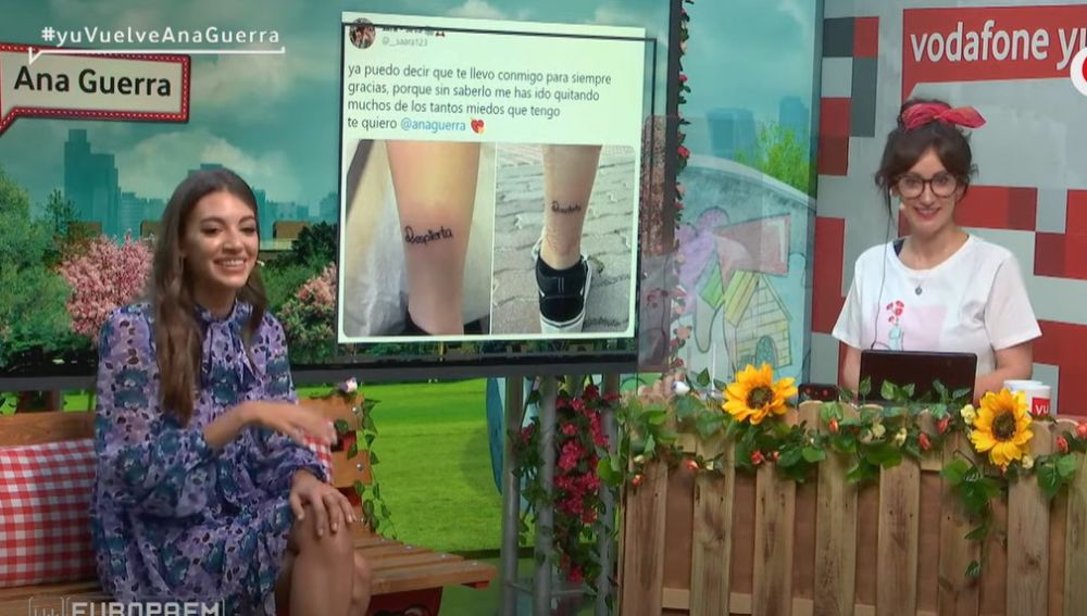 Ana Guerra visita 'yu No te pierdas nada' (1/0/2021)