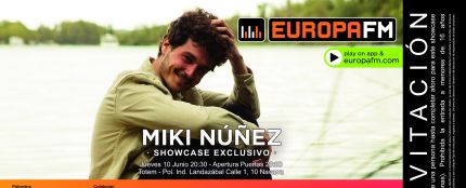 Showcase Miki Núñez en Pamplona