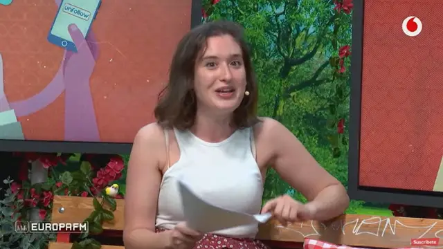 Victoria Martín, en 'yu No te pierdas nada'