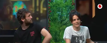 Raúl Arévalo y Melina Matthews Raúl Arévalo y Melina Matthews