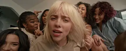 Billie Eilish en el vídeo de 'Lost Cause' Billie Eilish en el vídeo de 'Lost Cause'