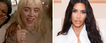 Billie EIlish viste Skims de Kim Kardashian en 'Lost Cause' Billie EIlish viste Skims de Kim Kardashian en 'Lost Cause'