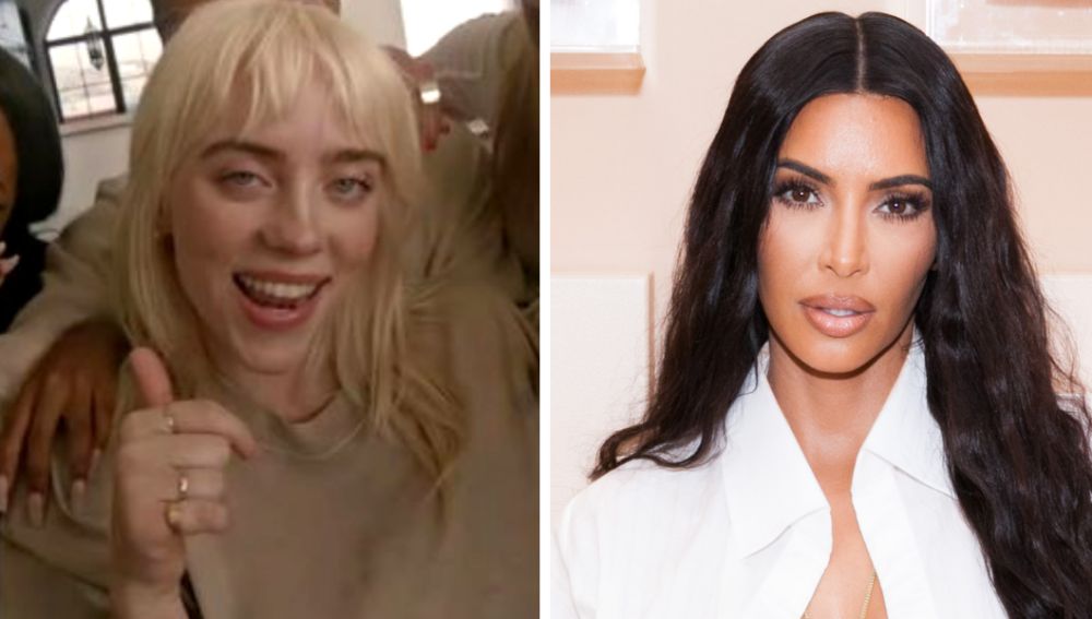 Billie EIlish viste Skims de Kim Kardashian en 'Lost Cause'