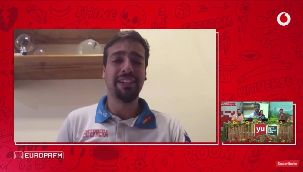 Jorge Prieto, el enfermero del discurso viral del Wanda: