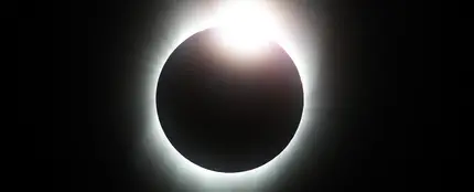 Imagen de un eclipse solar Imagen de un eclipse solar