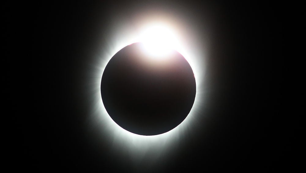 Imagen de un eclipse solar