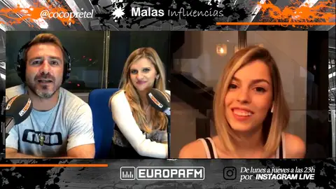 "Compuse una canción en la ducha": Nerea presenta 'Doble o Nada' en Malas Influencias "Compuse una canción en la ducha": Nerea presenta 'Doble o Nada' en Malas Influencias