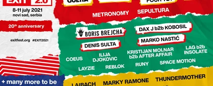Cartel de Exit Festival para 2021 Cartel de Exit Festival para 2021
