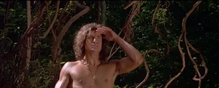 El increíble cambio físico de George de la Jungla El increíble cambio físico de George de la Jungla