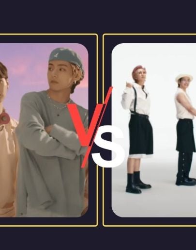 'Dynamite' contra 'Butter' _ HOME 'Dynamite' contra 'Butter' _ HOME